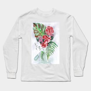 Roses and greens Long Sleeve T-Shirt